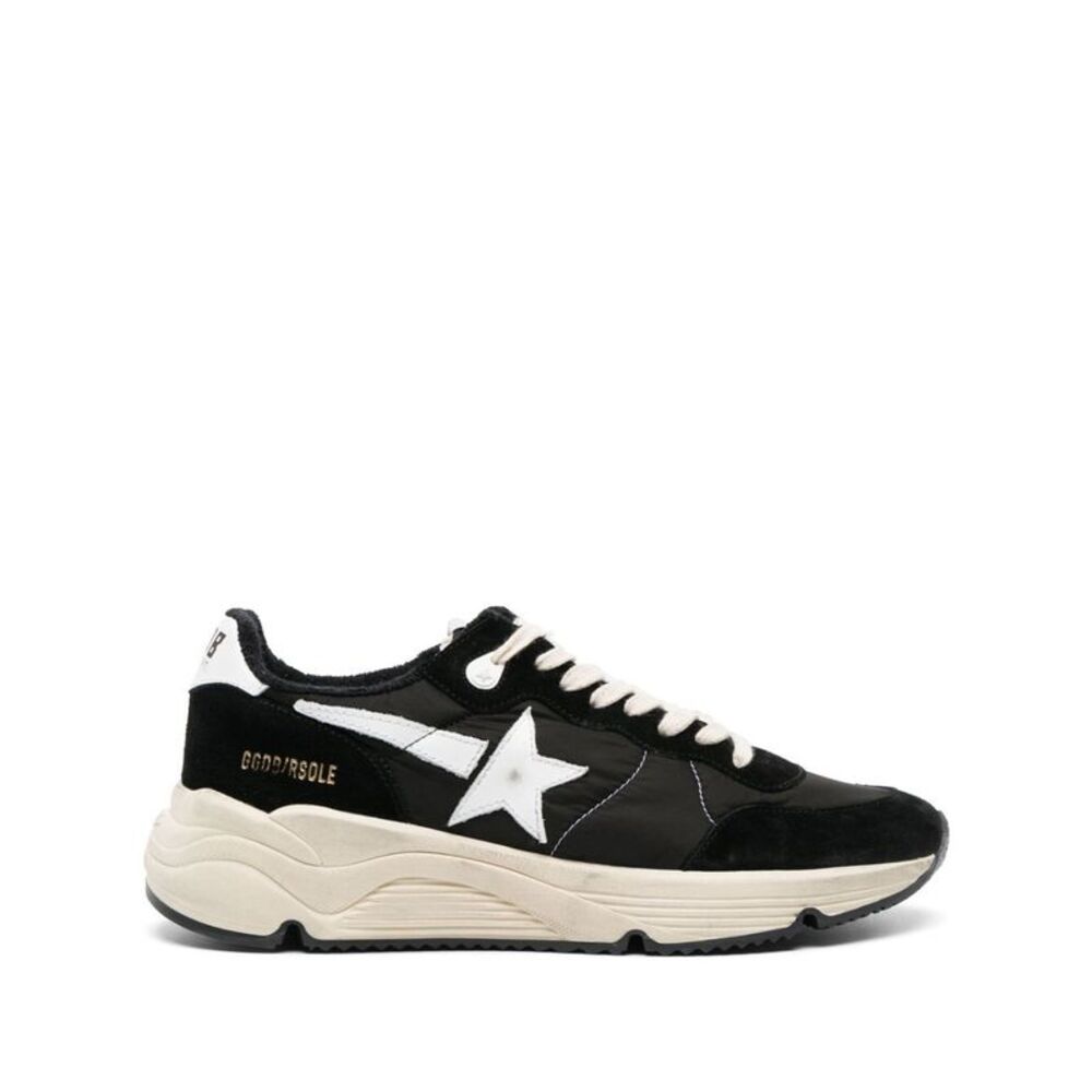 Golden Goose Men Fabric And Suede Running Sole Sneakers